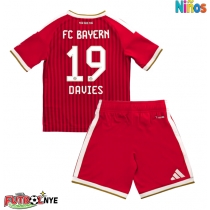 Camiseta Bayern Munich Alphonso Davies #19 Primera Equipación para niños 2026-27 manga corta (+ pantalones cortos)